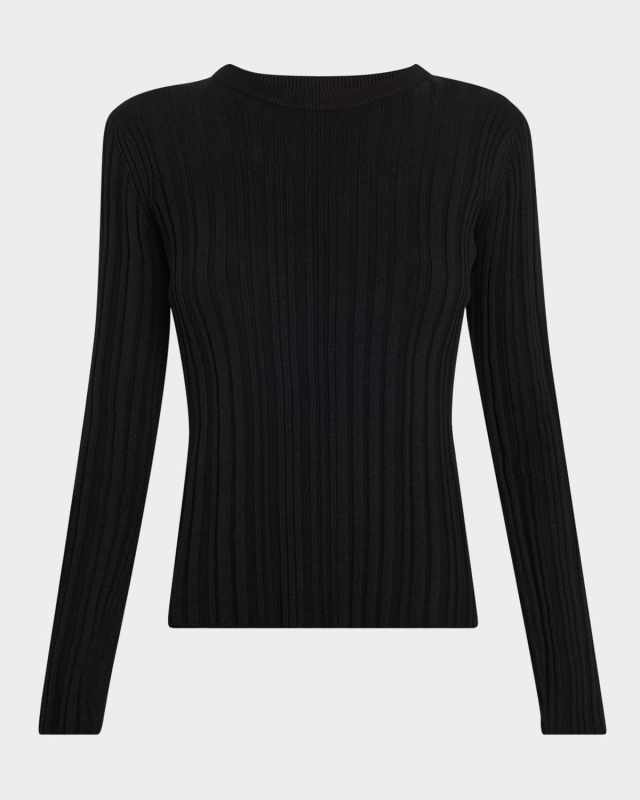 Elsa Rib Long-Sleeve Top